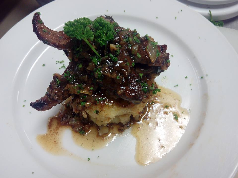 DIY Fried Lamb Liver, Potato Rosti and Onions1